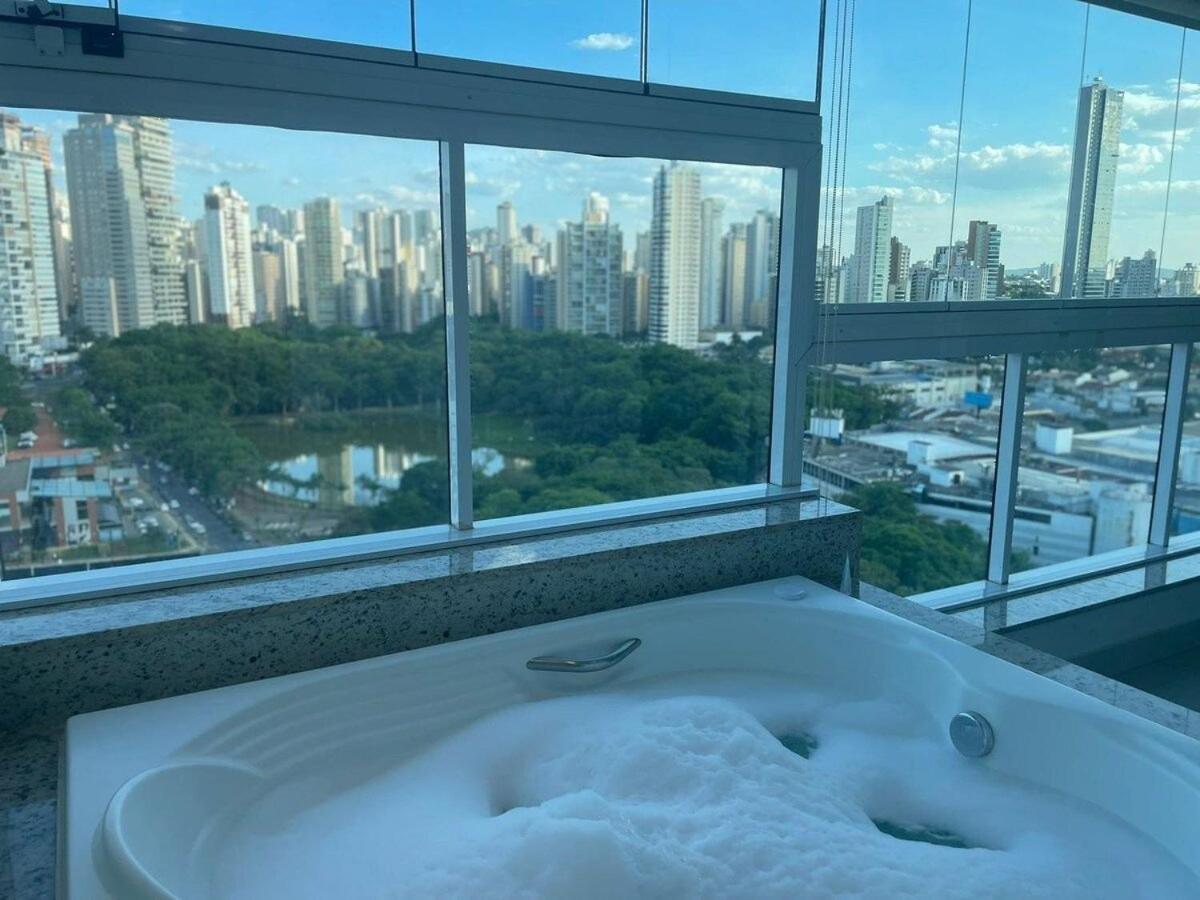 1 Qts.| 2 Hosp. | Jacuzzi Na Varanda | Linda Vista Goiania Ngoại thất bức ảnh