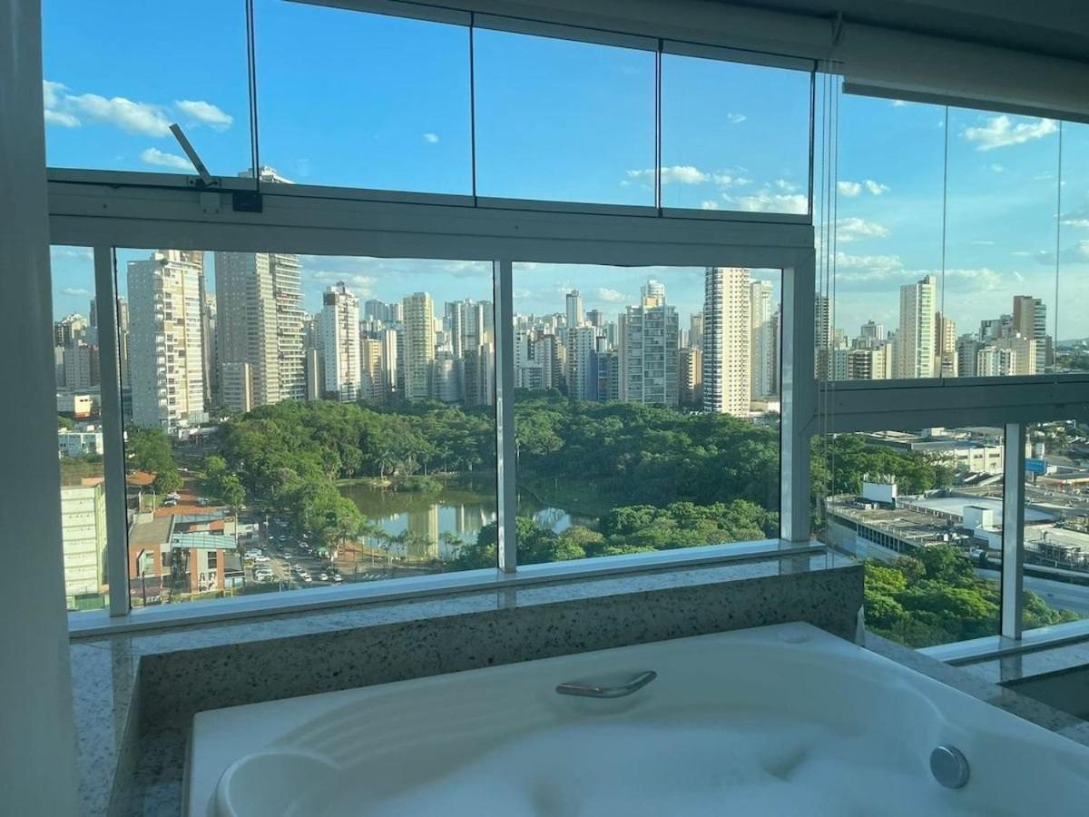 1 Qts.| 2 Hosp. | Jacuzzi Na Varanda | Linda Vista Goiania Ngoại thất bức ảnh