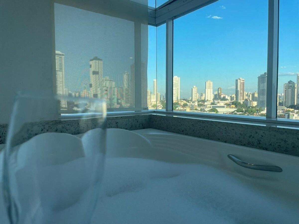 1 Qts.| 2 Hosp. | Jacuzzi Na Varanda | Linda Vista Goiania Ngoại thất bức ảnh