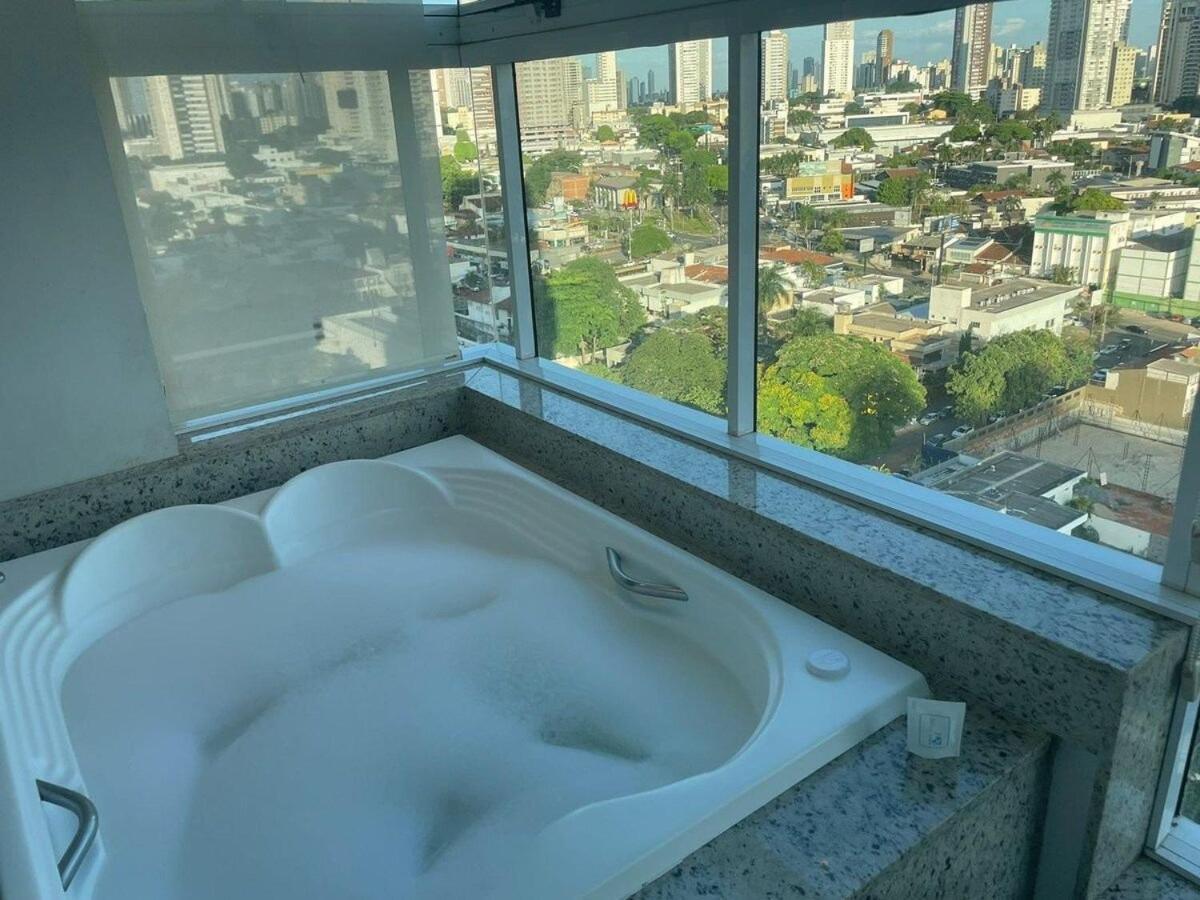 1 Qts.| 2 Hosp. | Jacuzzi Na Varanda | Linda Vista Goiania Ngoại thất bức ảnh