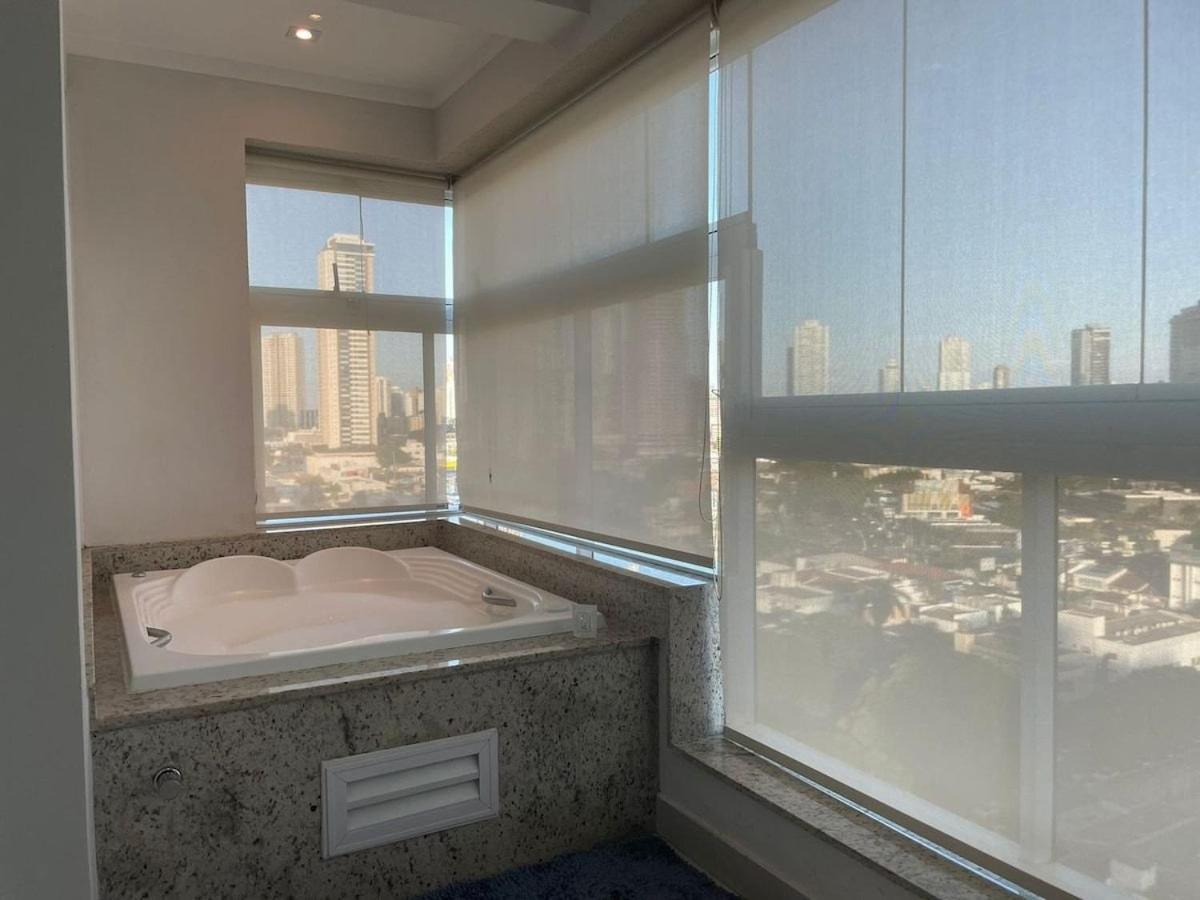 1 Qts.| 2 Hosp. | Jacuzzi Na Varanda | Linda Vista Goiania Ngoại thất bức ảnh