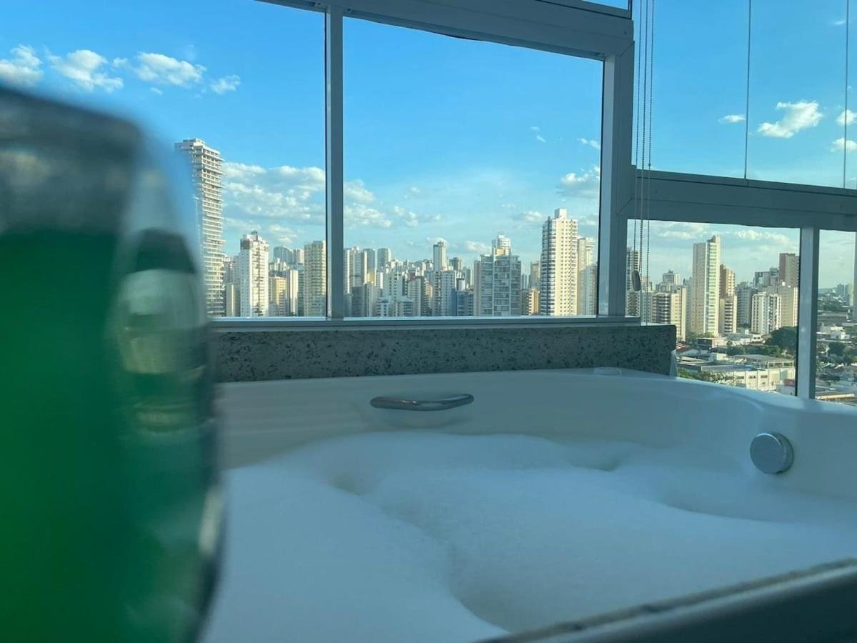 1 Qts.| 2 Hosp. | Jacuzzi Na Varanda | Linda Vista Goiania Ngoại thất bức ảnh