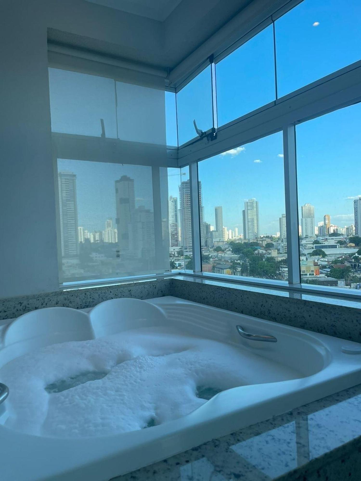 1 Qts.| 2 Hosp. | Jacuzzi Na Varanda | Linda Vista Goiania Ngoại thất bức ảnh
