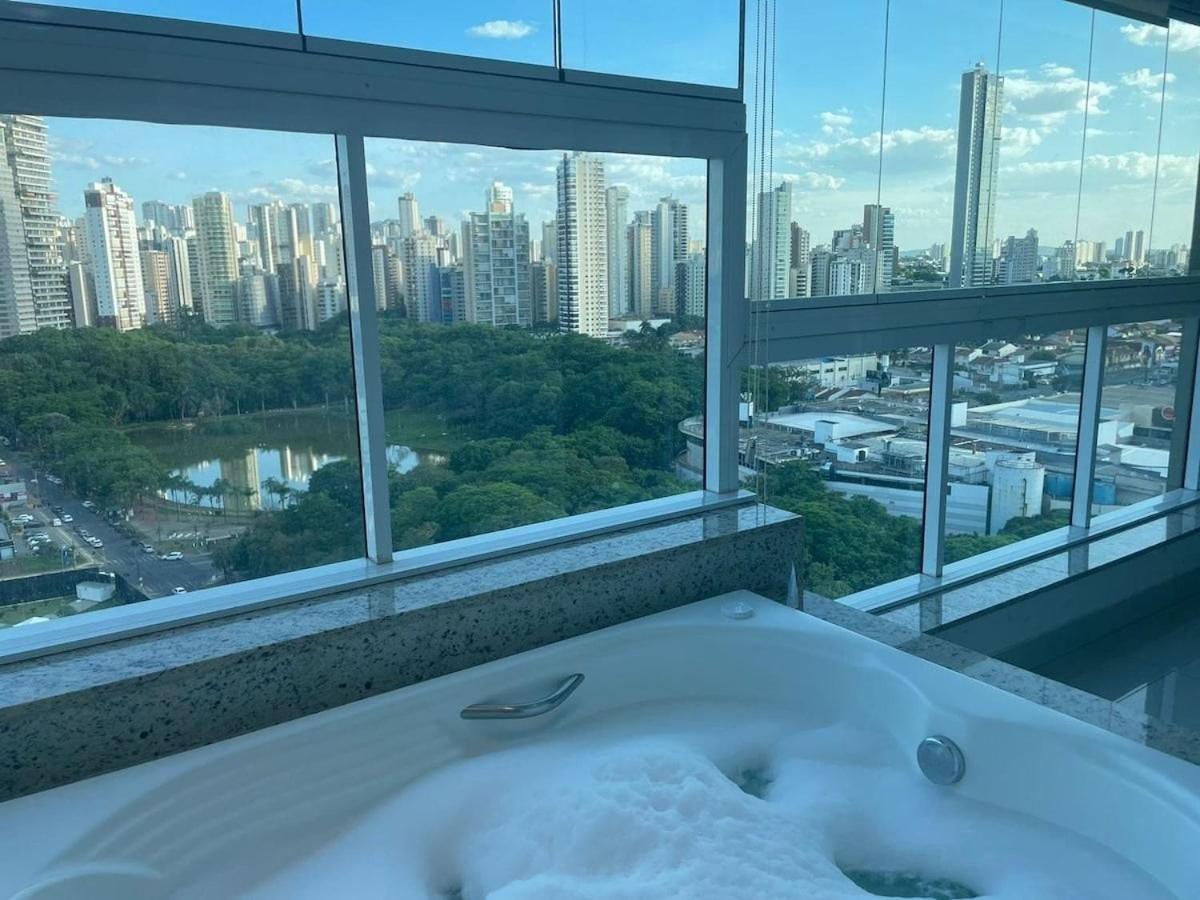 1 Qts.| 2 Hosp. | Jacuzzi Na Varanda | Linda Vista Goiania Ngoại thất bức ảnh